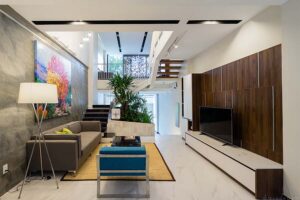 thiết kế nội thất tối giản