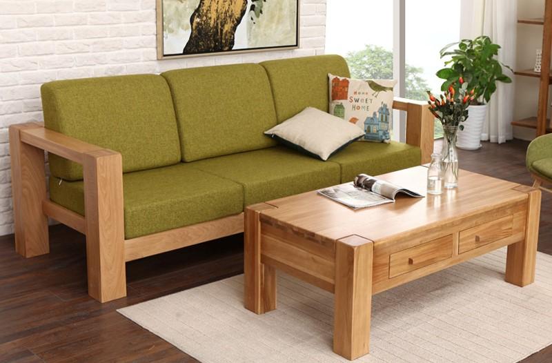 Đệm sofa gỗ cho phòng khách có rất nhiều kiểu dáng và màu sắc