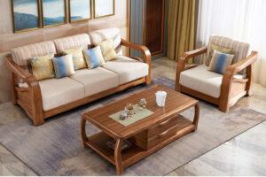 đệm ngồi sofa gỗ
